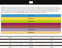 Tablet Screenshot of erotik-finder.net